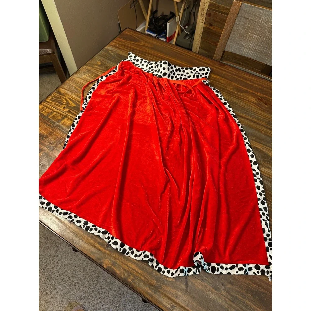 Dalmatian Costume Set by Fun Costumes Dress Pants Tail Wig Halloween‎ Kids Small